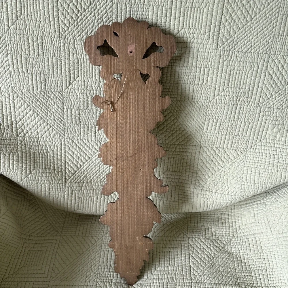 Vintage Syroco Gold Fruit Foliage Wall Plaque 16.25